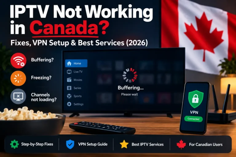 iptv not working